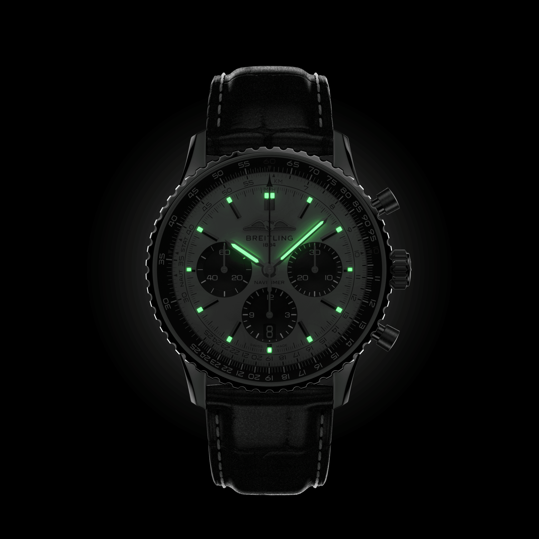 Men's watch / unisex BREITLING, Navitimer B01 Chronograph / 43mm, SKU: AB0138241G1P1 | watchphilosophy.co.uk