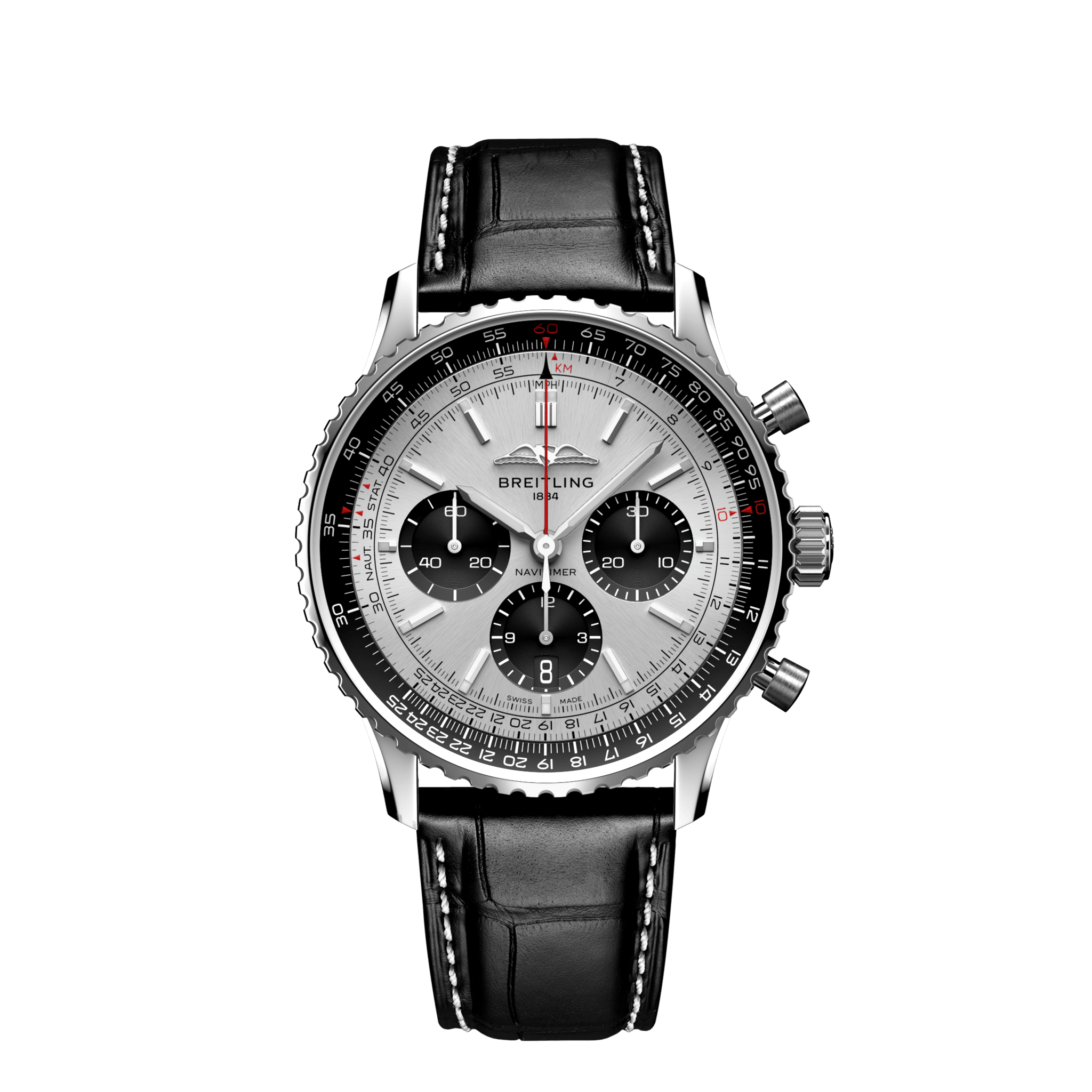 Men's watch / unisex BREITLING, Navitimer B01 Chronograph / 43mm, SKU: AB0138241G1P1 | watchphilosophy.co.uk