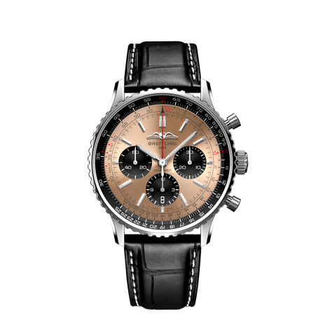 Men's watch / unisex BREITLING, Navitimer B01 Chronograph / 43mm, SKU: AB0138241K1P1 | watchphilosophy.co.uk