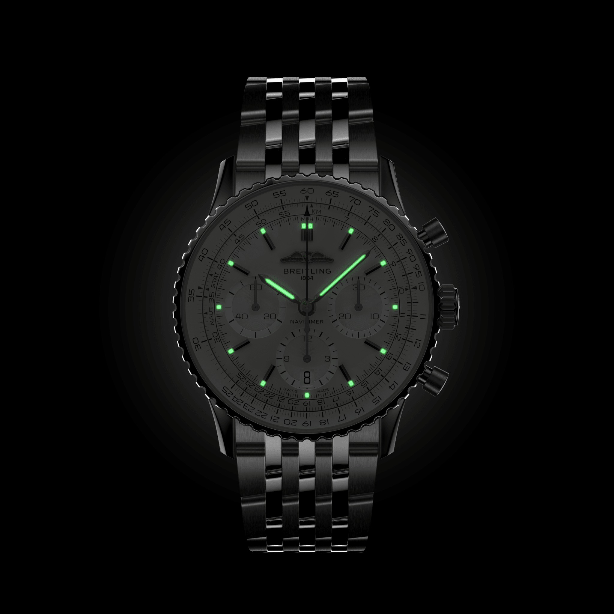 Men's watch / unisex BREITLING, Navitimer B01 Chronograph / 41mm, SKU: AB0139211G1A1 | watchphilosophy.co.uk
