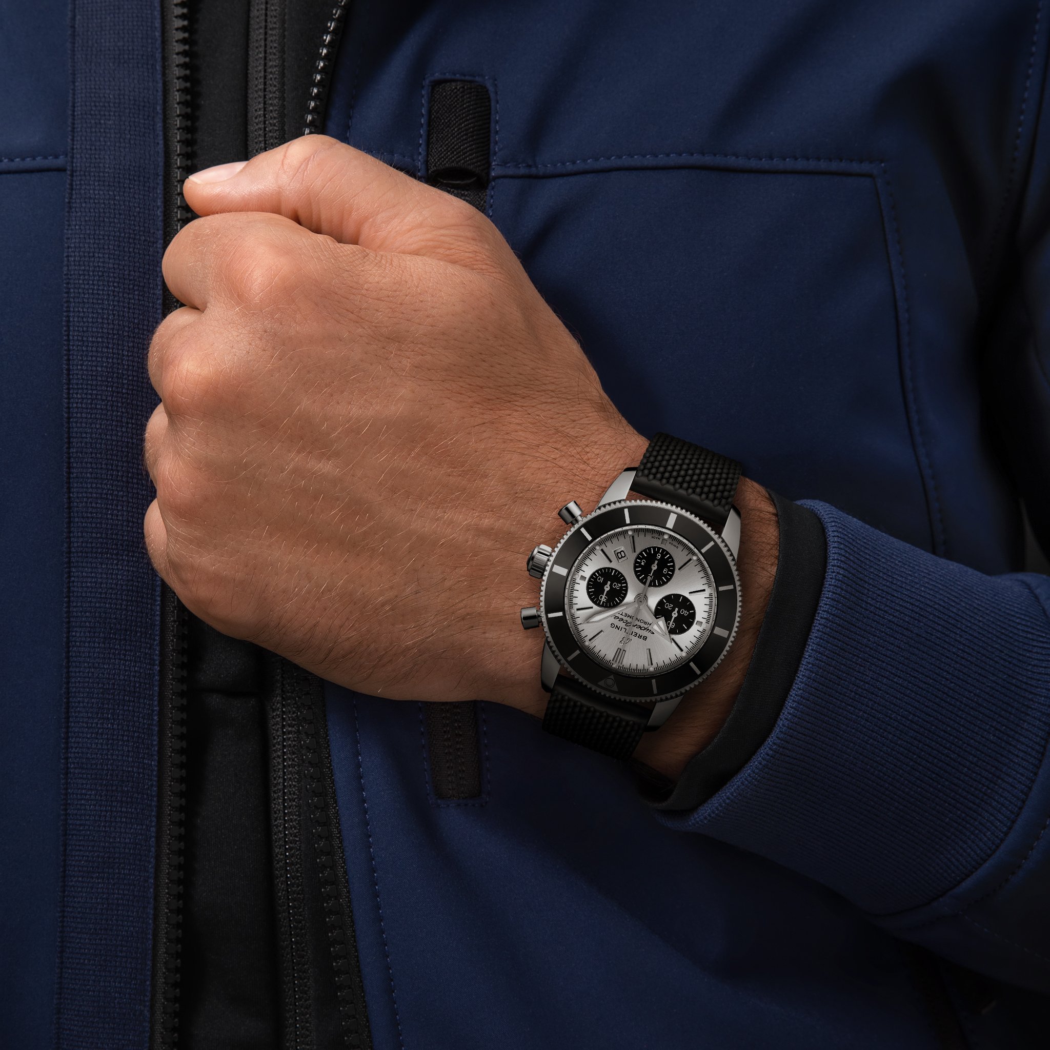 Men's watch / unisex BREITLING, Superocean Heritage B01 / 44mm, SKU: AB0162121G1S1 | watchphilosophy.co.uk