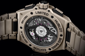 Men's watch / unisex  HUBLOT, Big Bang Integrated Beige Ceramic / 42mm, SKU: 451.CZ.4620.CZ | watchphilosophy.co.uk
