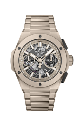 Men's watch / unisex  HUBLOT, Big Bang Integrated Beige Ceramic / 42mm, SKU: 451.CZ.4620.CZ | watchphilosophy.co.uk