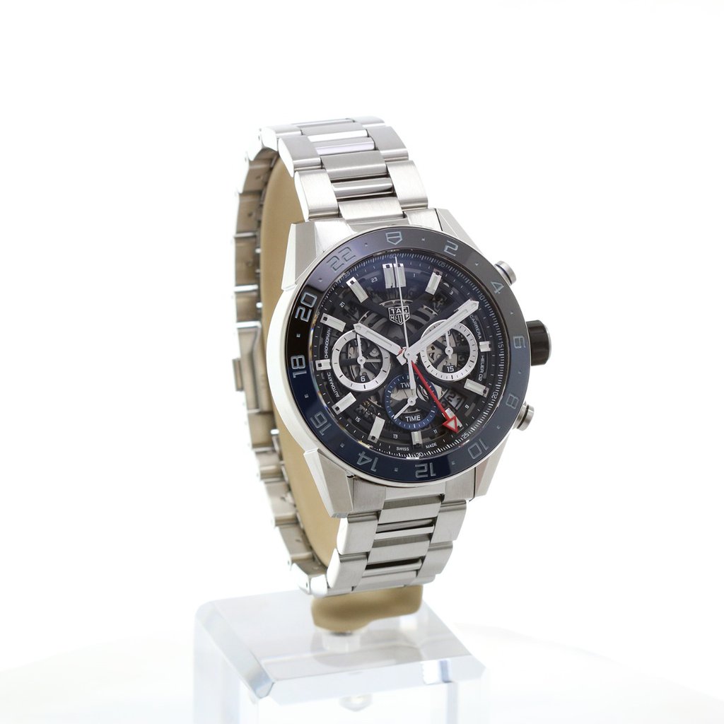 Men's watch / unisex TAG HEUER, Carrera GMT / 45mm, SKU: CBG2A1Z.BA0658 | watchphilosophy.co.uk