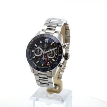 Men's watch / unisex TAG HEUER, Carrera GMT / 45mm, SKU: CBG2A1Z.BA0658 | watchphilosophy.co.uk