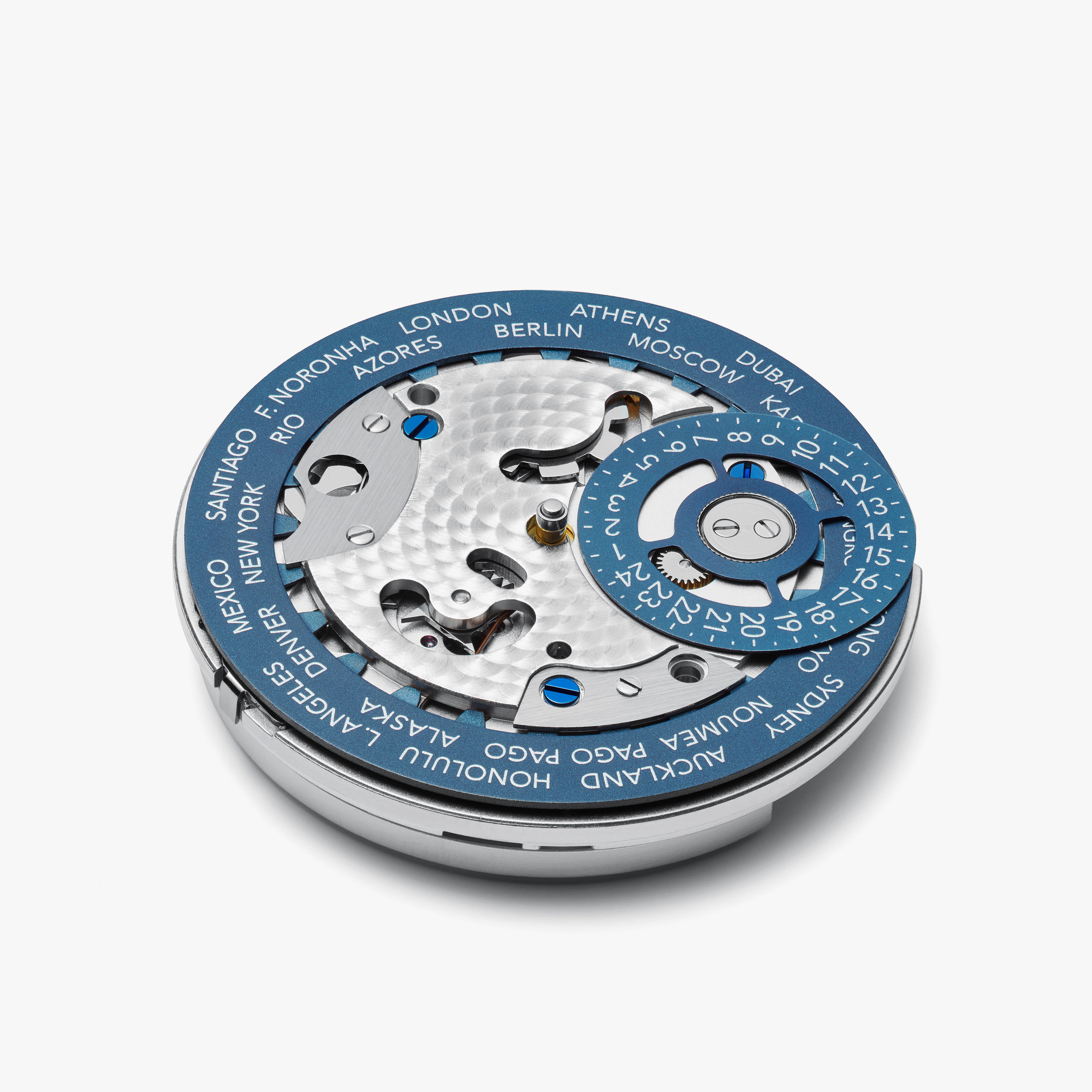 Men's watch / unisex NOMOS GLASHÜTTE, Zurich World Time / 39.90mm, SKU: 805 | watchphilosophy.co.uk