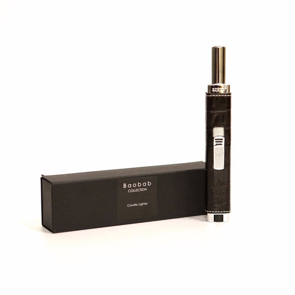 BAOBAB COLLECTION, Croco Brown Zippo Lighter, SKU: ELIGHTCBR | watchphilosophy.co.uk