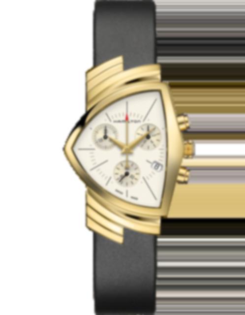 Men's watch / unisex HAMILTON, Ventura Chrono Quartz / 32,3mm x 50,3mm, SKU: H24422751 | watchphilosophy.co.uk