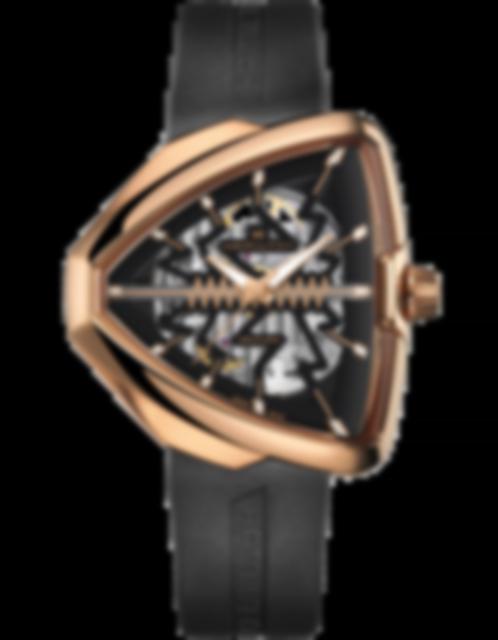 Men's watch / unisex HAMILTON, Ventura Elvis80 Skeleton Auto / 42,5mm x 44,6mm, SKU: H24525331 | watchphilosophy.co.uk