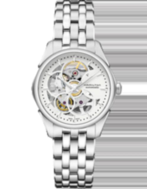 Ladies' watch HAMILTON, Jazzmaster Skeleton Lady Auto / 36mm, SKU: H32405111 | watchphilosophy.co.uk