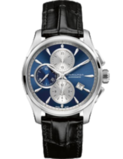 Men's watch / unisex HAMILTON, Jazzmaster Auto Chrono / 42mm, SKU: H32596741 | watchphilosophy.co.uk