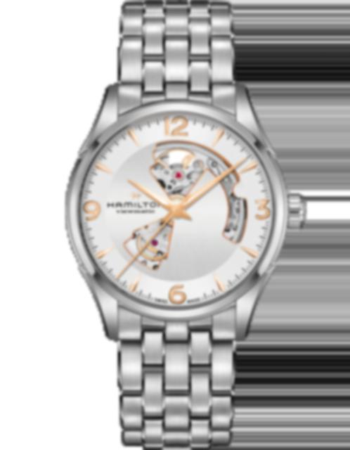 Men's watch / unisex HAMILTON, Jazzmaster Open Heart Auto / 42mm, SKU: H32705151 | watchphilosophy.co.uk