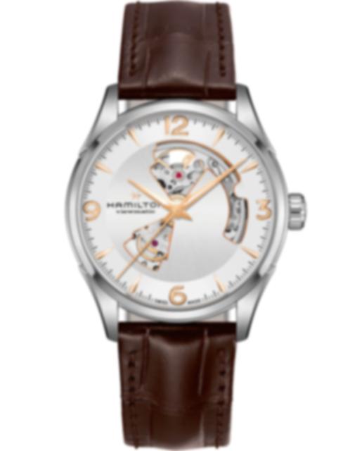 Men's watch / unisex HAMILTON, Jazzmaster Open Heart Auto / 42mm, SKU: H32705551 | watchphilosophy.co.uk