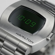 Men's watch / unisex  HAMILTON, American Classic PSR Digital Quartz / 40.8mm x 34.7mm, SKU: H52414131 | watchphilosophy.co.uk