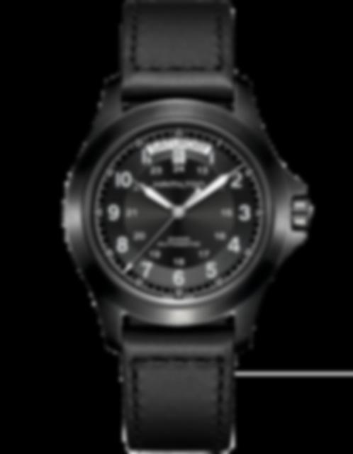 Men's watch / unisex HAMILTON, Khaki Field King Auto /40mm, SKU: H64465733 | watchphilosophy.co.uk