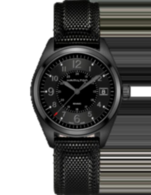 Men's watch / unisex HAMILTON, Khaki Field Quartz / 40mm, SKU: H68401735 | watchphilosophy.co.uk