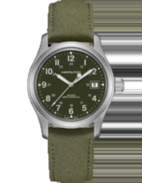 Men's watch / unisex HAMILTON, Khaki Field Mechanical / 38mm, SKU: H69439363 | watchphilosophy.co.uk