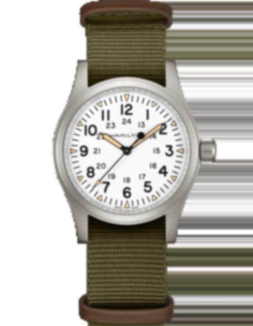 Men's watch / unisex HAMILTON, Khaki Field Mechanical / 38mm, SKU: H69439411 | watchphilosophy.co.uk