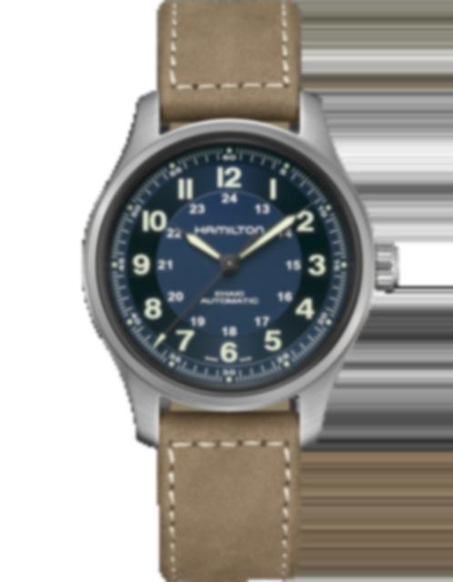Men's watch / unisex  HAMILTON, Khaki Field Titanium Auto / 42mm, SKU: H70545540 | watchphilosophy.co.uk