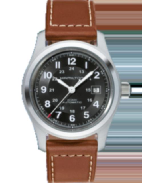 Men's watch / unisex HAMILTON, Khaki Field Auto / 42mm, SKU: H70555533 | watchphilosophy.co.uk