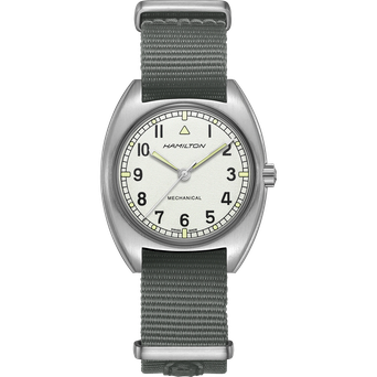 Men's watch / unisex  HAMILTON, Khaki Aviation Pilot Pioneer Mechanical / 36mm x 33mm, SKU: H76419951 | watchphilosophy.co.uk