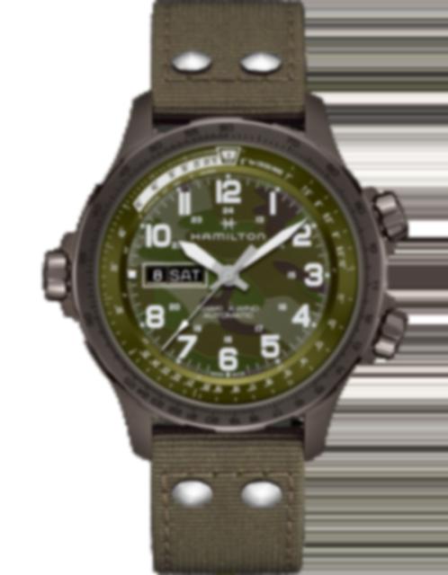 Men's watch / unisex HAMILTON, Khaki Aviation X-Wind Auto / 45mm, SKU: H77775960 | watchphilosophy.co.uk