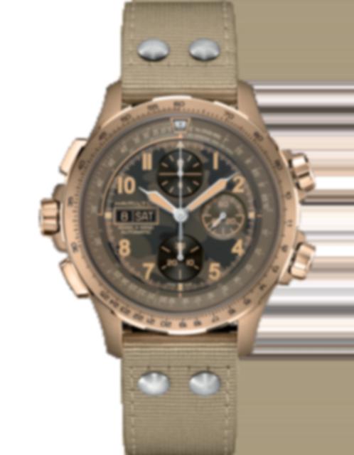 Men's watch / unisex HAMILTON, Khaki Aviation X-Wind Auto Chrono / 45mm, SKU: H77916920 | watchphilosophy.co.uk