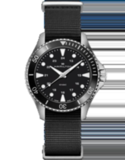 Men's watch / unisex HAMILTON, Khaki Navy Scuba Quartz / 37mm, SKU: H82201931 | watchphilosophy.co.uk
