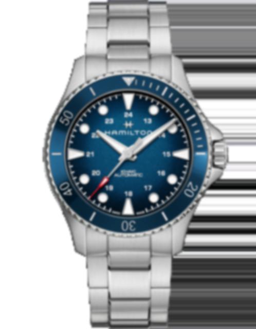 Men's watch / unisex HAMILTON, Khaki Navy Scuba Auto / 43mm, SKU: H82505140 | watchphilosophy.co.uk