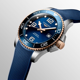 Men's watch / unisex  LONGINES, HydroСonquest / 43mm, SKU: L3.782.3.98.9 | watchphilosophy.co.uk