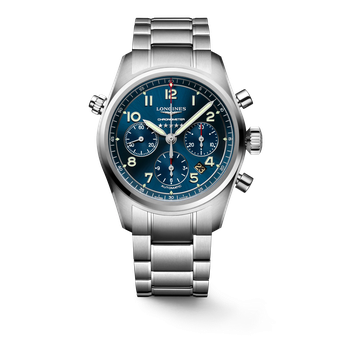Men's watch / unisex  LONGINES, Spirit / 42mm, SKU: L3.820.4.93.6 | watchphilosophy.co.uk