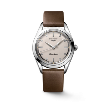 Men's watch / unisex  LONGINES, Heritage Classic Silver Arrow / 38.50mm, SKU: L2.834.4.72.2 | watchphilosophy.co.uk