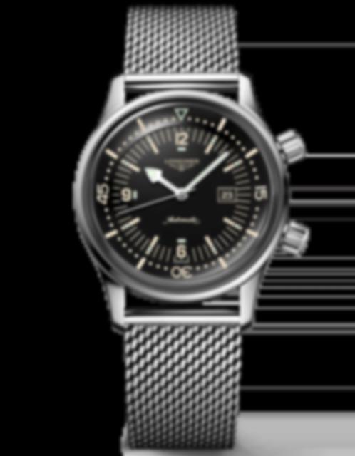 Ladies' watch LONGINES, Legend Diver Watch / 36mm, SKU: L3.374.4.50.6 | watchphilosophy.co.uk