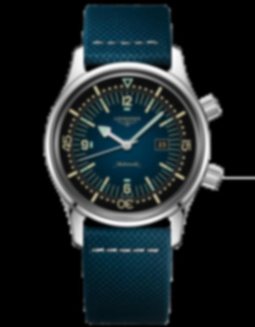 Men's watch / unisex LONGINES, Legend Diver Watch / 36mm, SKU: L3.374.4.90.2 | watchphilosophy.co.uk