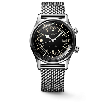 Men's watch / unisex  LONGINES, Legend Diver Watch / 42mm, SKU: L3.774.4.50.6 | watchphilosophy.co.uk