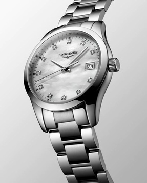 Ladies' watch  LONGINES, Conquest Classic / 34mm, SKU: L2.386.4.87.6 | watchphilosophy.co.uk
