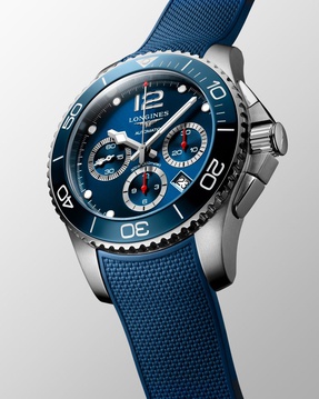 Men's watch / unisex  LONGINES, HydroConquest / 43mm, SKU: L3.883.4.96.9 | watchphilosophy.co.uk