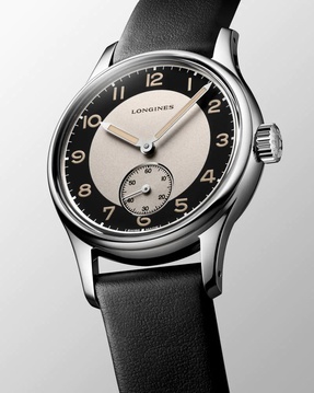 Men's watch / unisex  LONGINES, Heritage Classic-Tuxedo / 38.50mm, SKU: L2.330.4.93.0 | watchphilosophy.co.uk