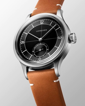 Men's watch / unisex  LONGINES, Heritage Classic-Sector Dial / 38.50mm, SKU: L2.828.4.53.2 | watchphilosophy.co.uk