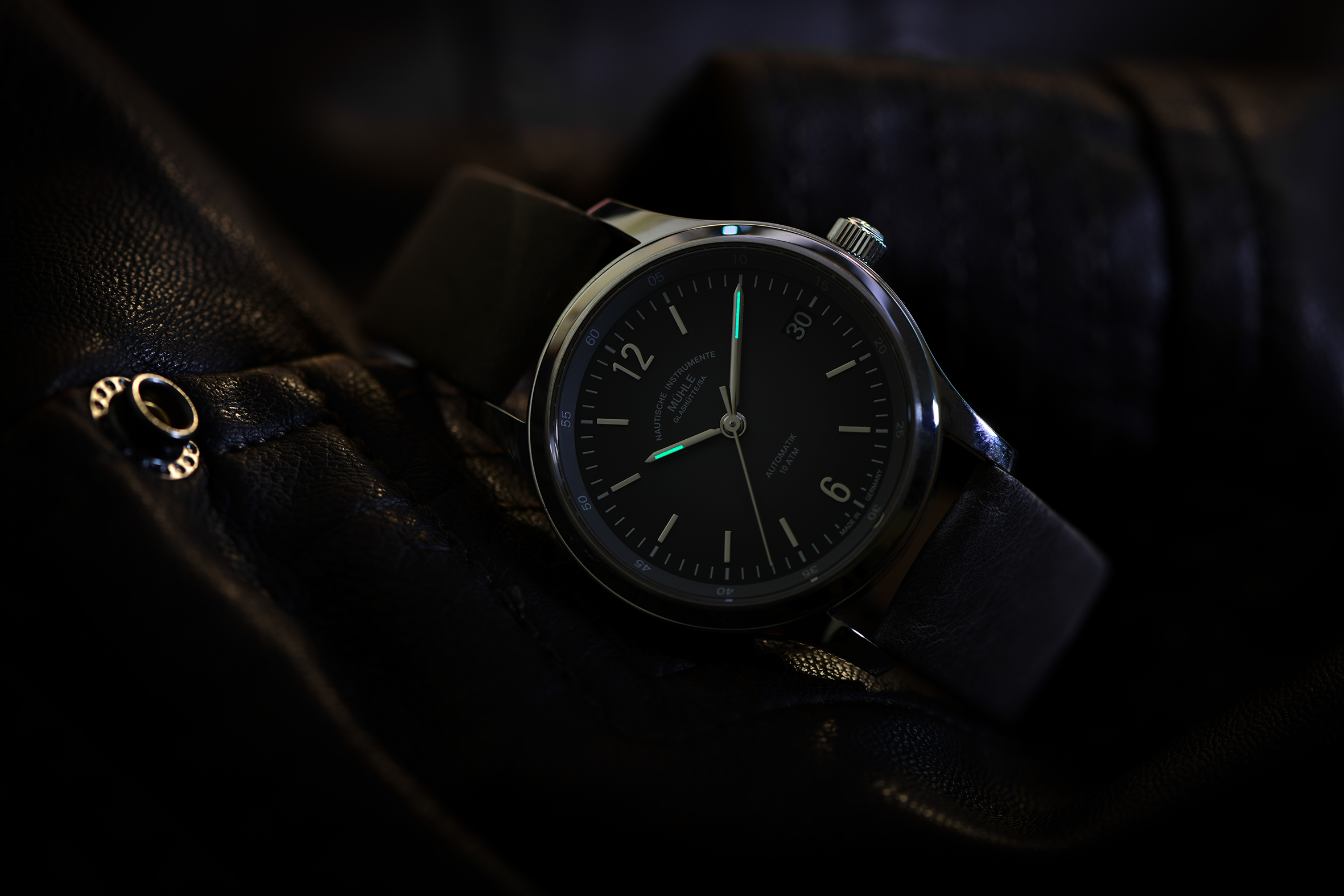 Ladies' watch MÜHLE-GLASHÜTTE, Lunova Lady / 35mm, SKU: M1-43-36-LO | watchphilosophy.co.uk