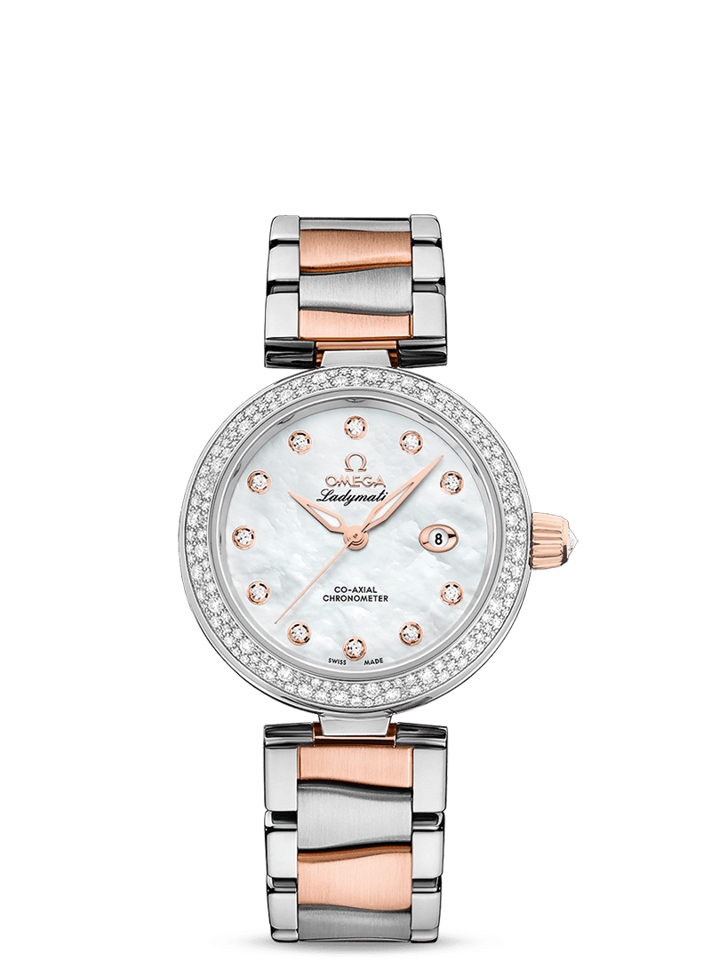 Ladies' watch  OMEGA, De Ville Ladymatic Co Axial Chronometer / 34mm, SKU: 425.25.34.20.55.004 | watchphilosophy.co.uk