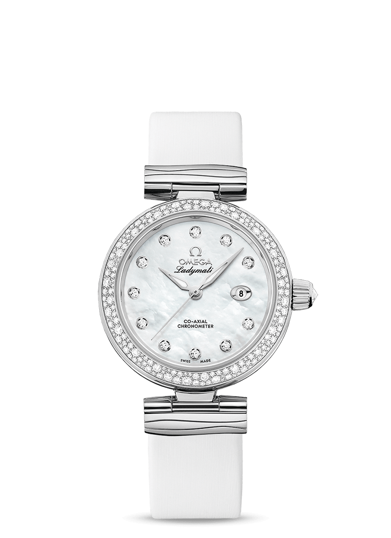 Ladies' watch  OMEGA, De Ville Ladymatic Co Axial Chronometer / 34mm, SKU: 425.37.34.20.55.002 | watchphilosophy.co.uk