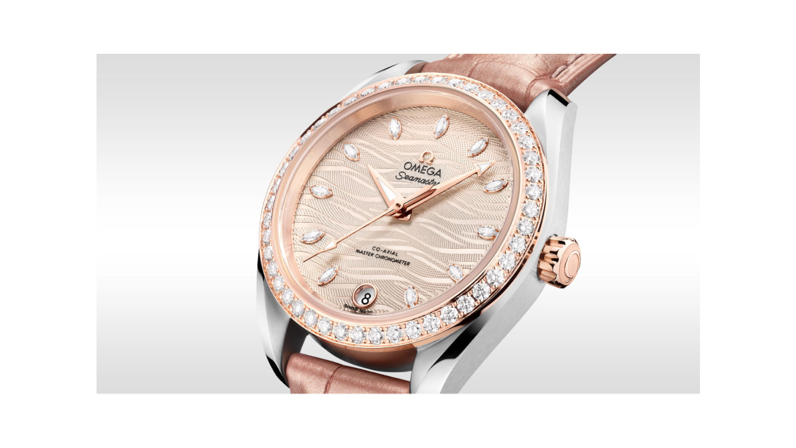 Ladies' watch  OMEGA, Seamaster Aqua Terra 150m Co Axial Master Chronometer / 34mm, SKU: 220.28.34.20.59.001 | watchphilosophy.co.uk