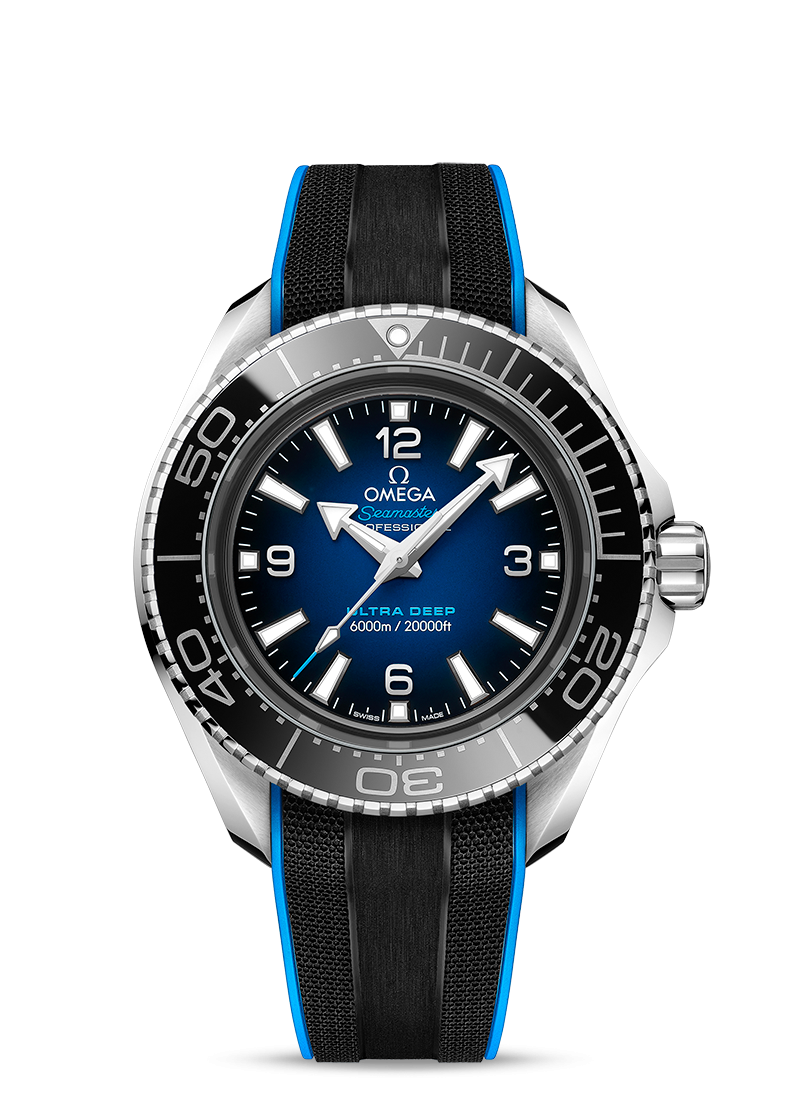 Men's watch / unisex  OMEGA, Seamaster Planet Ocean 6000m / 45.5mm, SKU: 215.32.46.21.03.001 | watchphilosophy.co.uk