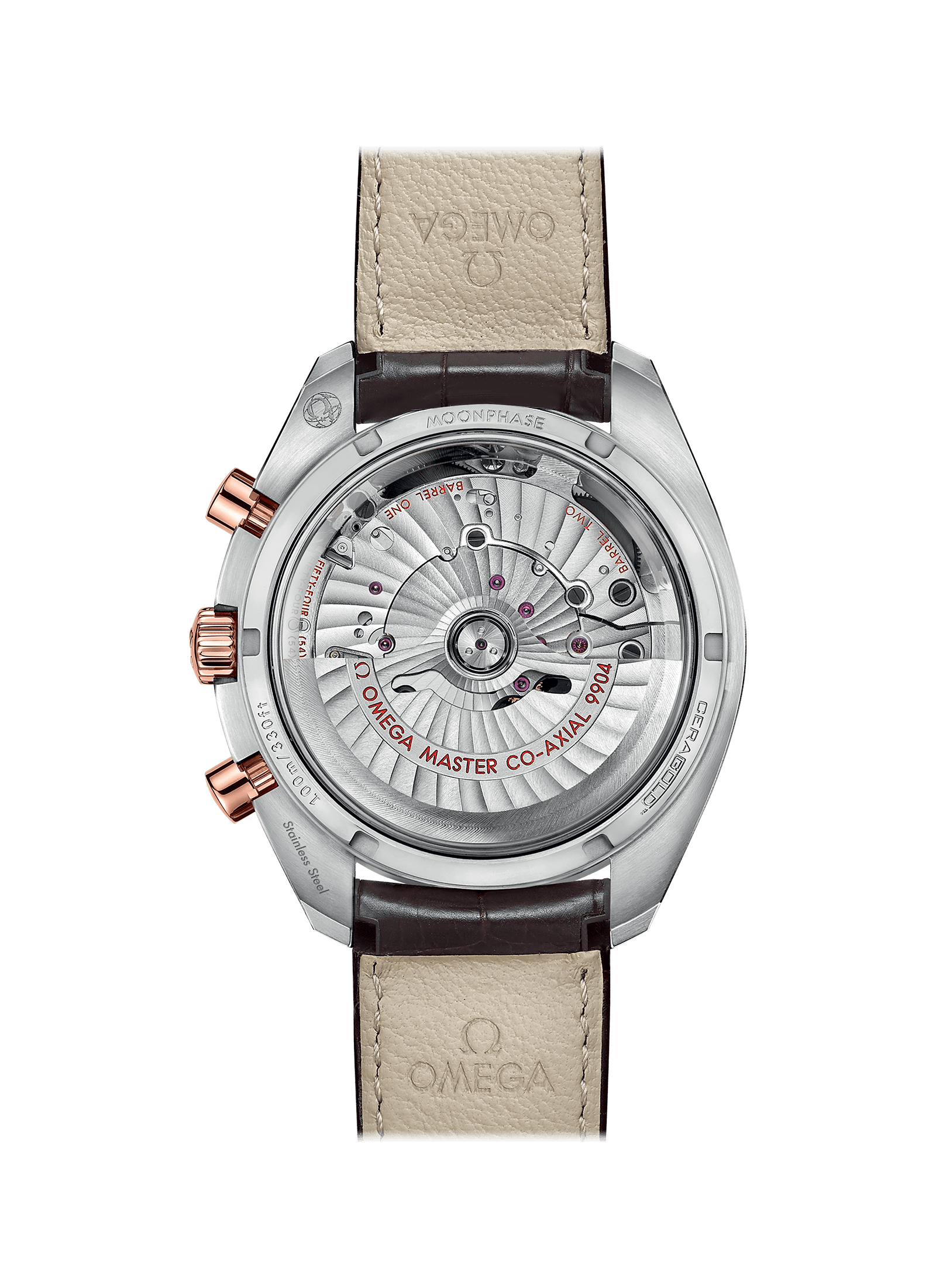 Men's watch / unisex  OMEGA, Speedmaster Moonphase Co Axial Master Chronometer Chronograph / 44.25mm, SKU: 304.23.44.52.13.001 | watchphilosophy.co.uk