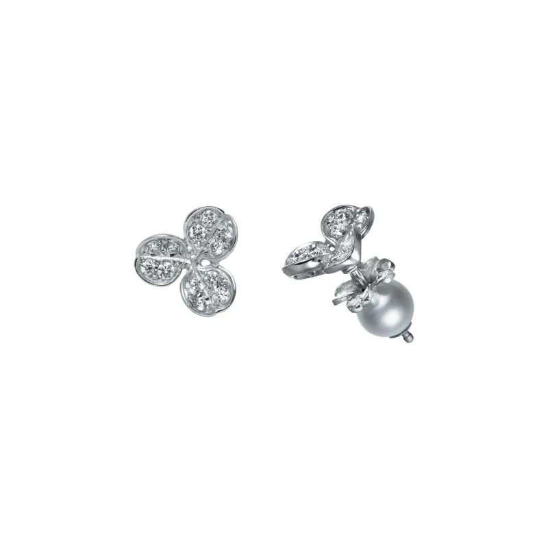 Women Jewellery MIKIMOTO, Fortune Leaves Collection, SKU: PE1646DW | watchphilosophy.co.uk