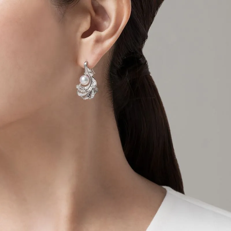 Women Jewellery MIKIMOTO, Feather Collection, SKU: PE1730DW | watchphilosophy.co.uk