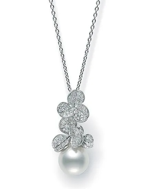 Women Jewellery MIKIMOTO, Fortune Leaves Collection, SKU: PP20398NDW | watchphilosophy.co.uk