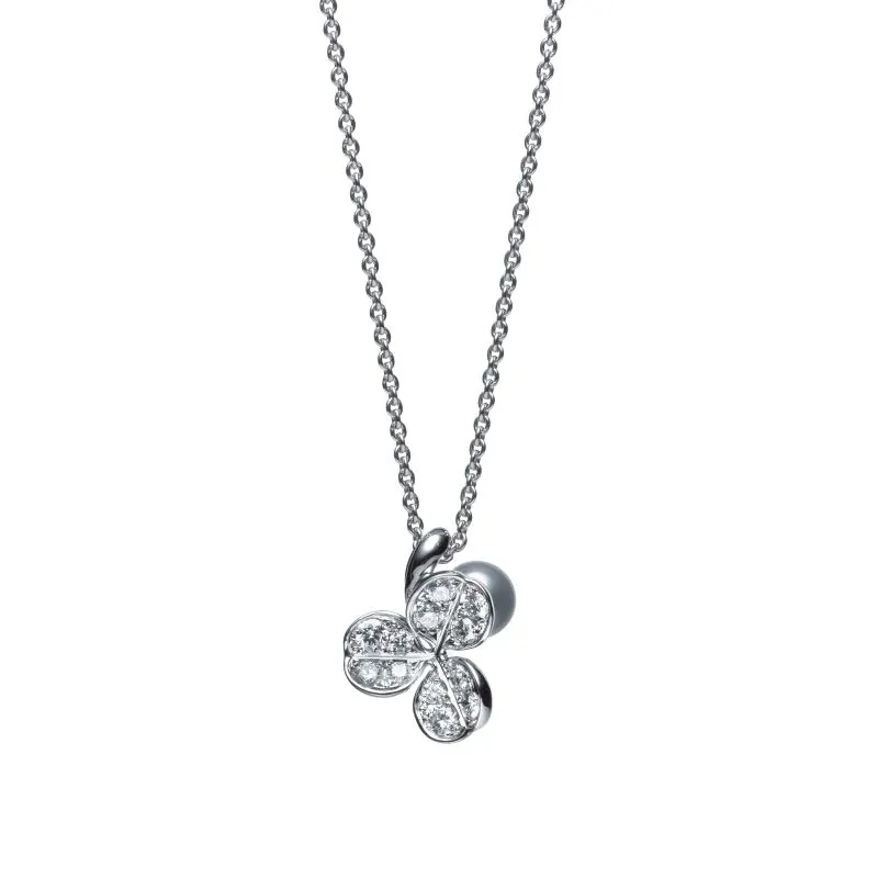 Women Jewellery MIKIMOTO, Fortune Leaves Collection, SKU: PP20404DW | watchphilosophy.co.uk