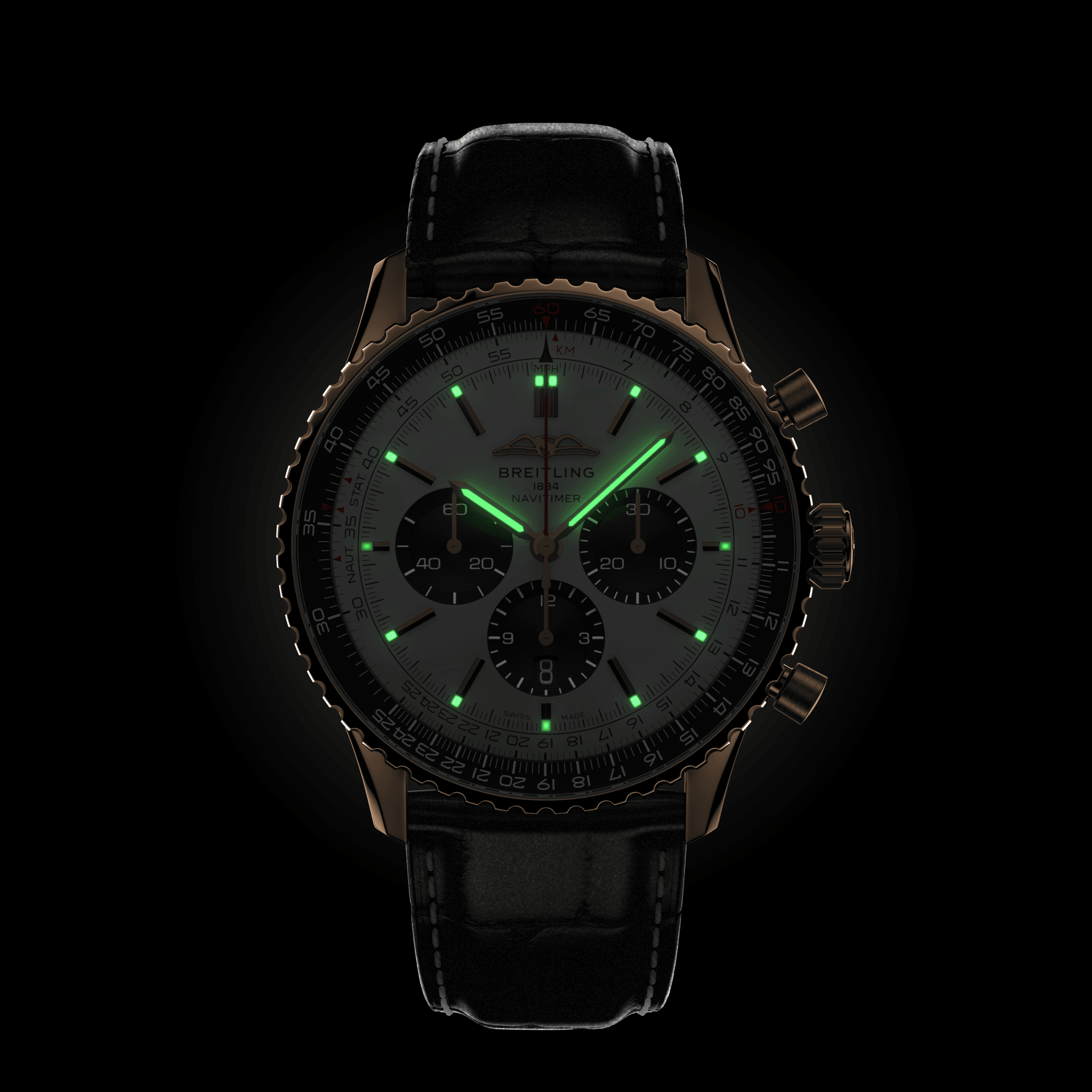 Men's watch / unisex BREITLING, Navitimer B01 Chronograph / 46mm, SKU: RB0137241G1P1 | watchphilosophy.co.uk